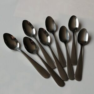 World 243 Demitasse Espresso Stainless Steel Flatware Set of 8
